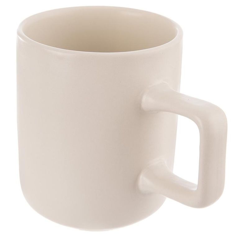 Orion, kubek, ceramiczny, kremowy, SKANDI, 380 ml