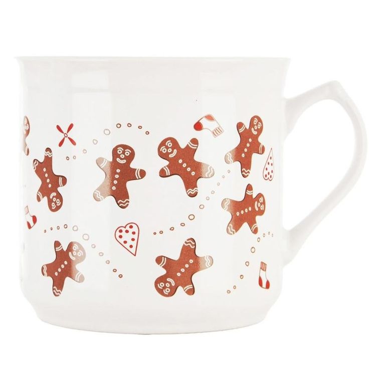 Orion, kubek ceramiczny, pierniczki, 700 ml