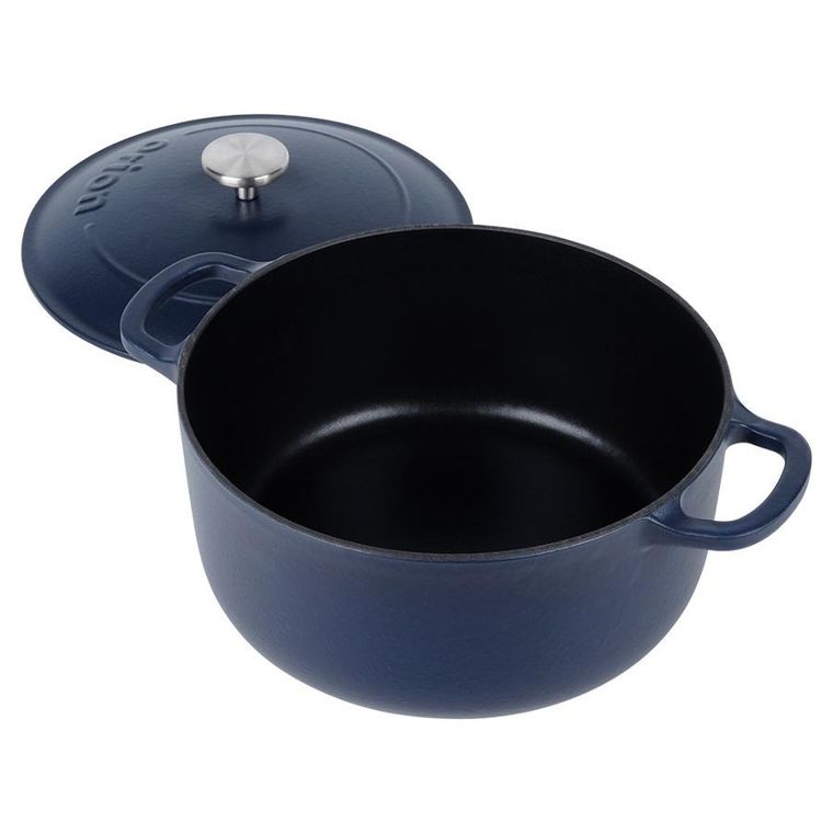 Orion, Litina, garnek z pokrywką, żeliwny, emaliowany, 26 cm, 5,2l