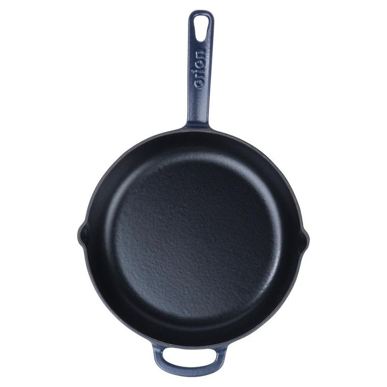 Orion, Litina, patelnia żeliwna emaliowana, 24 cm