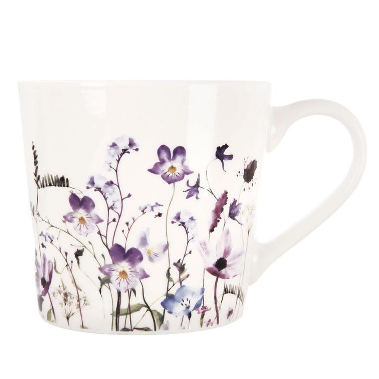 Orion, Louka, kubek porcelanowy, kwiaty, 430 ml