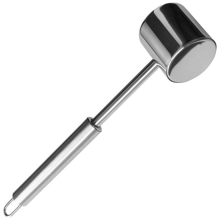 Orion, Luxy, tłuczek dwustronny do mięsa, stalowy, 27 cm