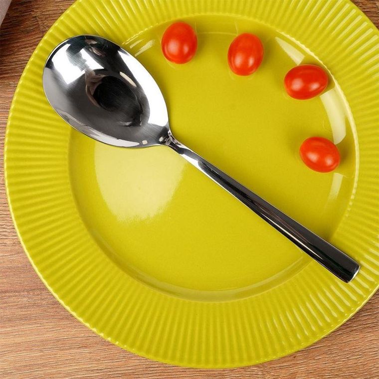 Orion, łyżka do sałaty, stalowa, 25 cm