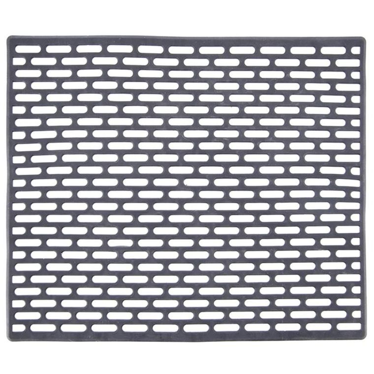 Orion, mata do zlewu, gumowa, szara, 33-28 cm