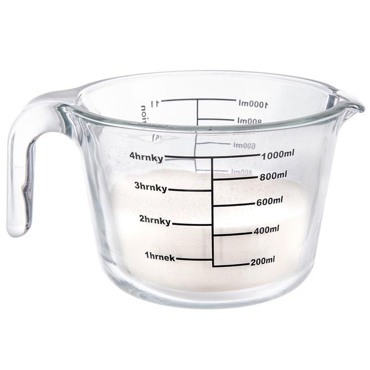 Orion, miarka kuchenna, szklana, 1 l