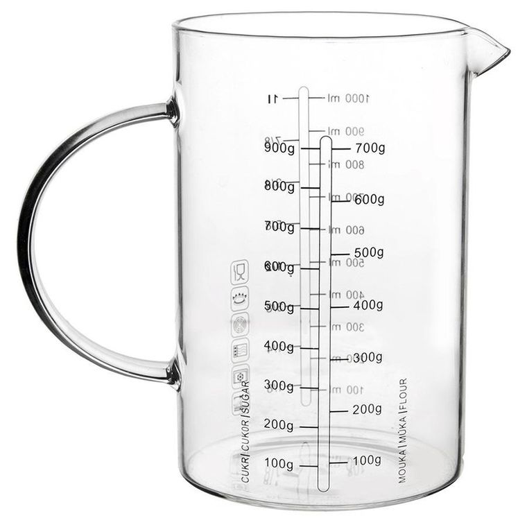 Orion, miarka kuchenna szklana, 1l