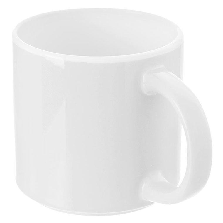 Orion, Mona, kubek porcelanowy, biały, 330 ml