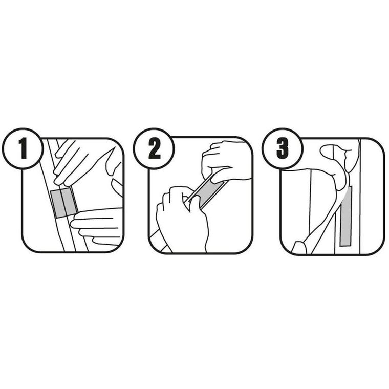 Orion, moskitiera magnetyczna na drzwi, biała, 212-100 cm