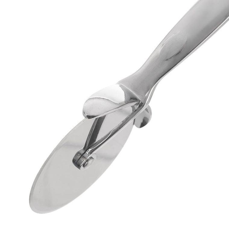 Orion, nóż do pizzy, metalowy okrągły, Luxy, 20 cm