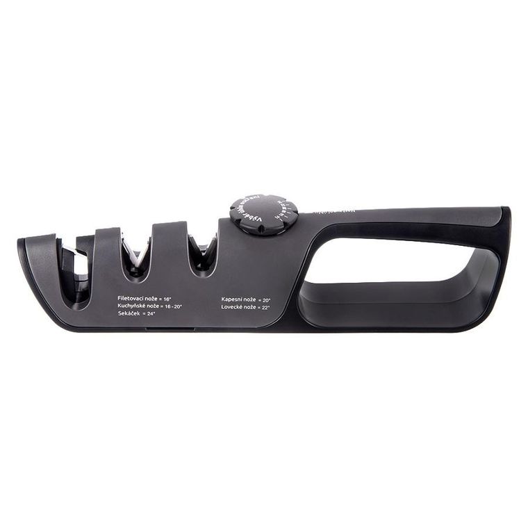 Orion, ostrzałka do noży z regulacją kąta ostrzenia, trójfazowa, 26,5-4,5-7 cm