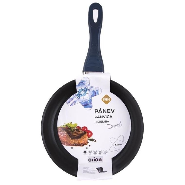 Orion, patelnia diamentowa, indukcja, 24 cm