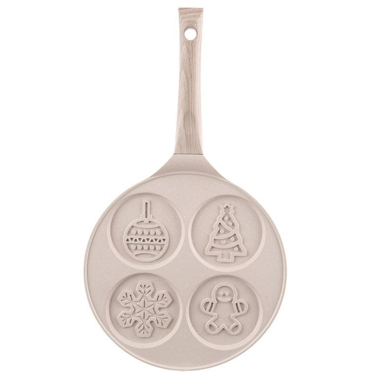 Orion, patelnia do jajek, 4 otwory, granitowa, 26 cm