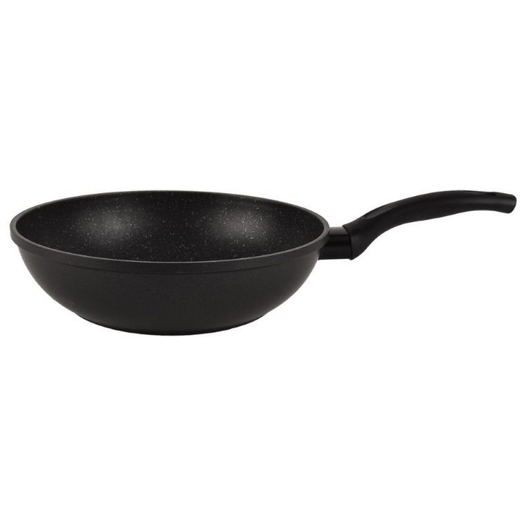 Orion, patelnia wok, granitowa, Grande, 30 cm