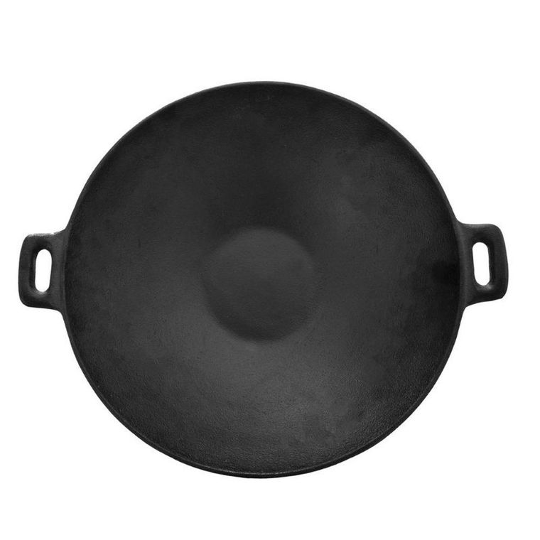 Orion, patelnia żeliwna, wok, talerz żeliwny, indukcja, 30 cm