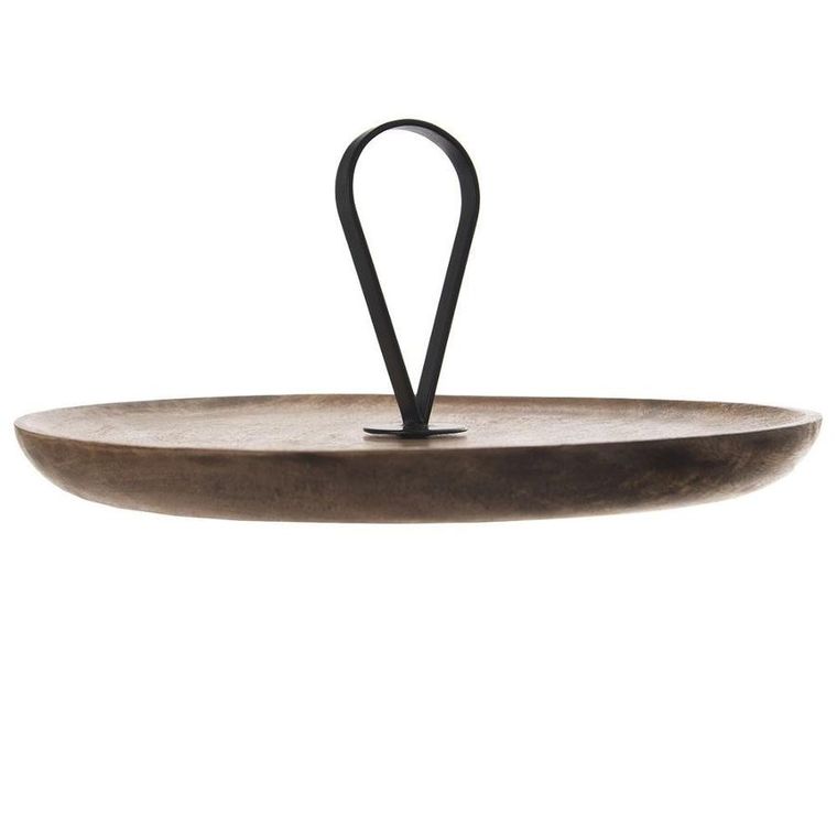 Orion, patera drewniana, Mango, 30.5 cm