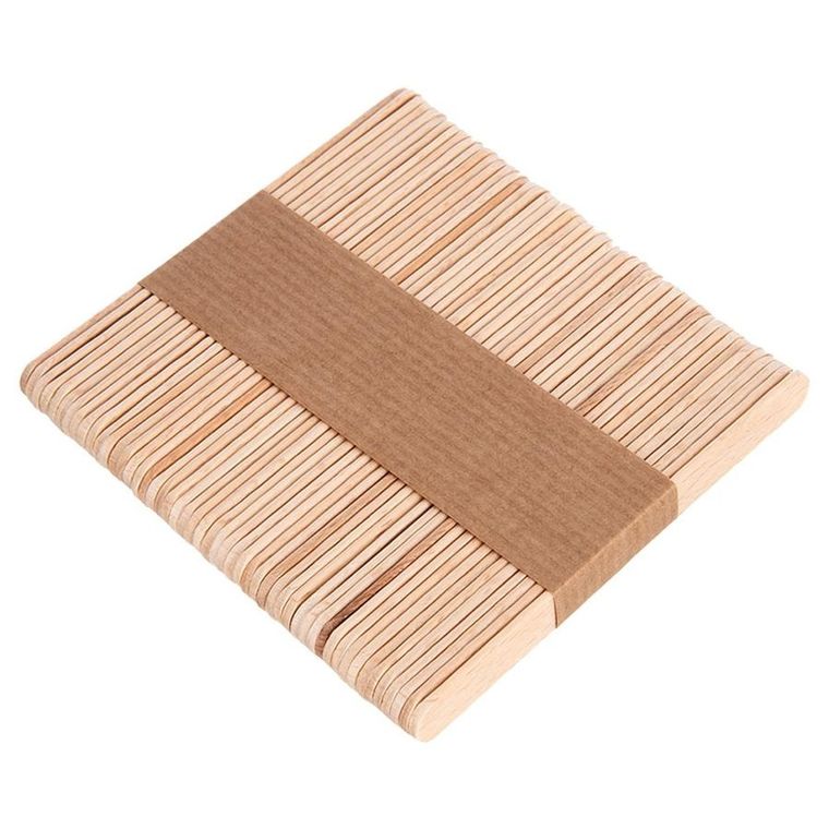 Orion, patyczki do lodów, drewniane, 50 szt.