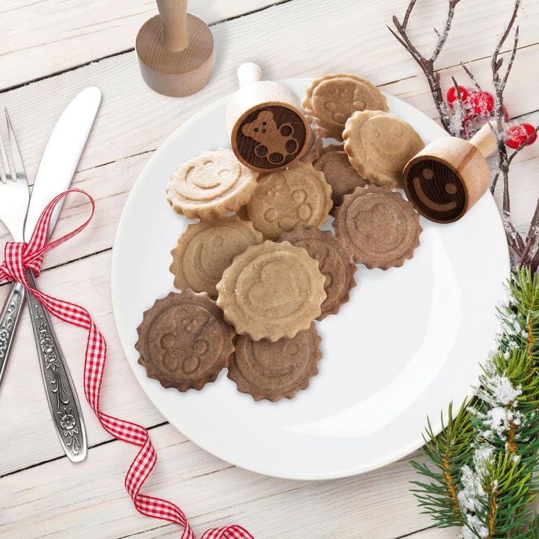 Orion, pieczątka do dekorowania ciastek, buźka