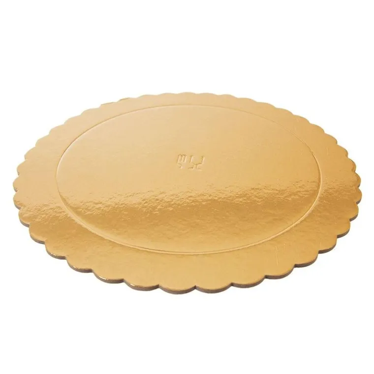 Orion, podkład pod ciasto, złoty, 26 cm