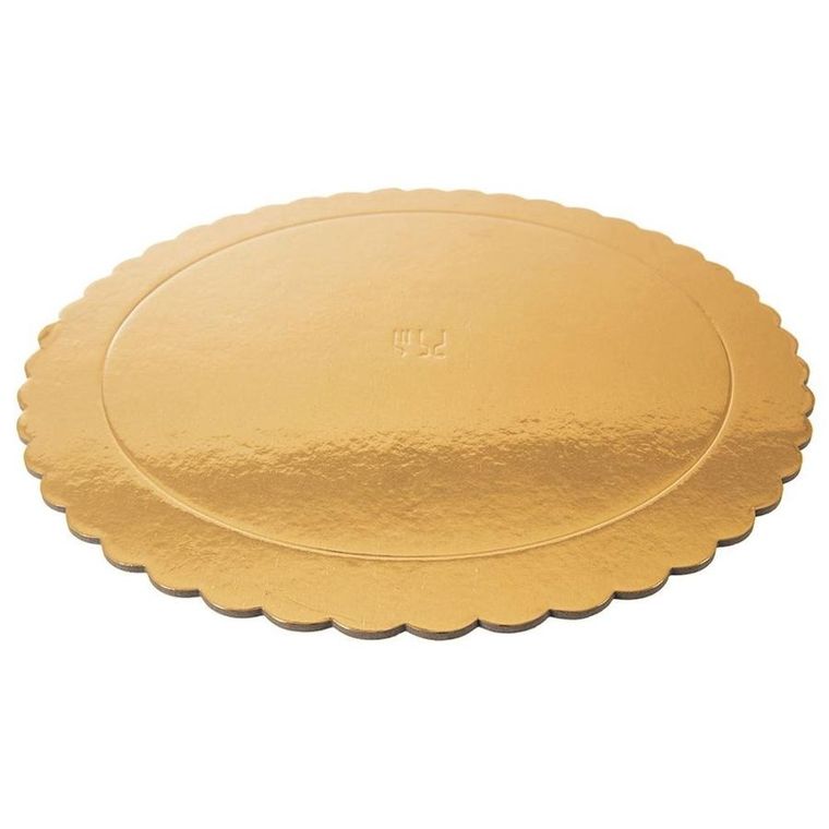 Orion, podkład pod ciasto, złoty, 30 cm