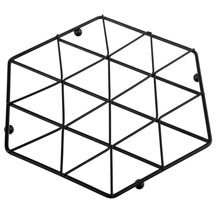 Orion, podkładka pod gorący garnek, czarna