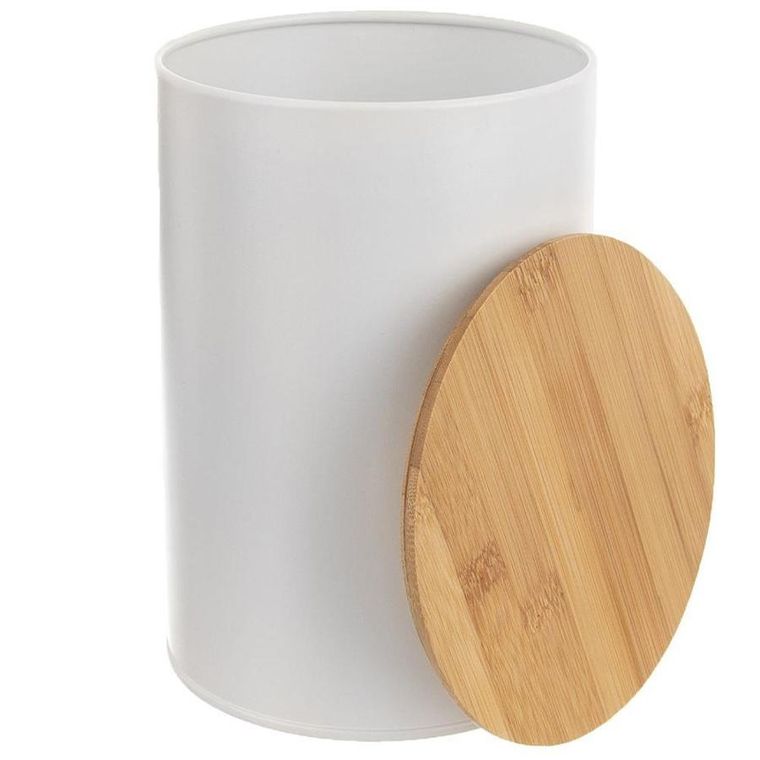 Orion, pojemnik metalowy, biały, Whiteline, 1,3l