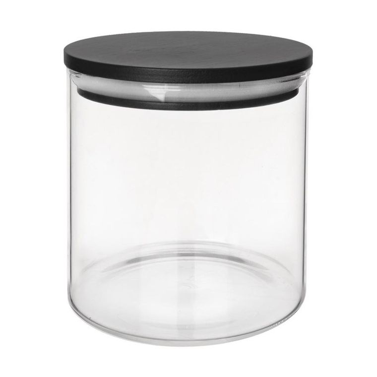 Orion, pojemnik na produkty sypkie, szklany z pokrywką i uszczelką 450 ml