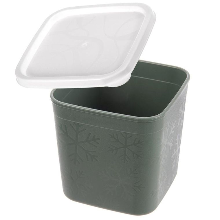 Orion, pojemnik na żywność z pokrywką, zielony, 380 ml