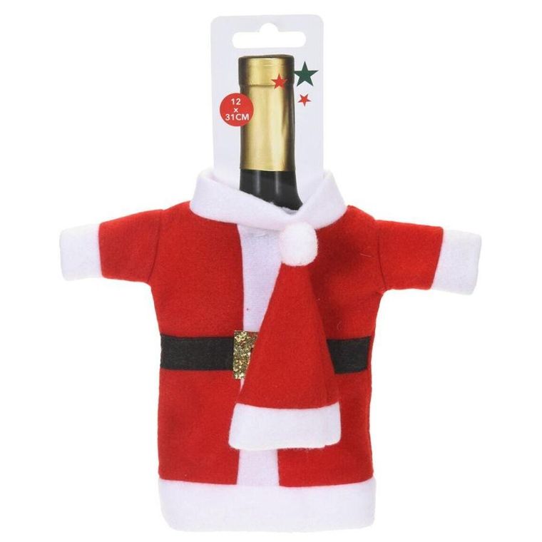 Orion, pokrowiec świąteczny na butelkę alkoholu, Mikołaj