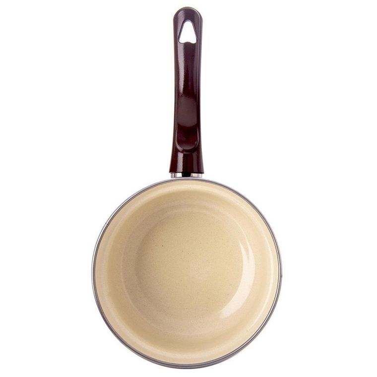 Orion, rondel emaliowany, brown, 14 cm, 620 ml