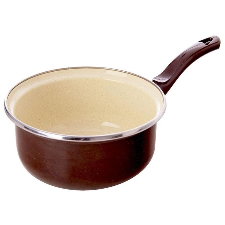 Orion, rondel emaliowany, brown, 16 cm, 1l