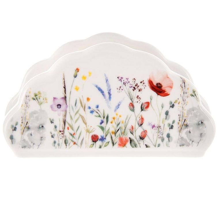 Orion, serwetnik porcelanowy, Maki, 13-4.5-7 cm