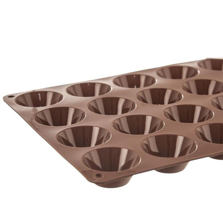 Orion, silikonowa foremka do pieczenia mini muffinek, 20 szt.