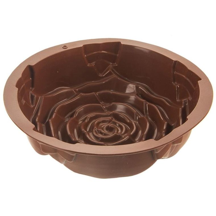 Orion, silikonowa forma do babki, róża, Sillinie, 25 cm