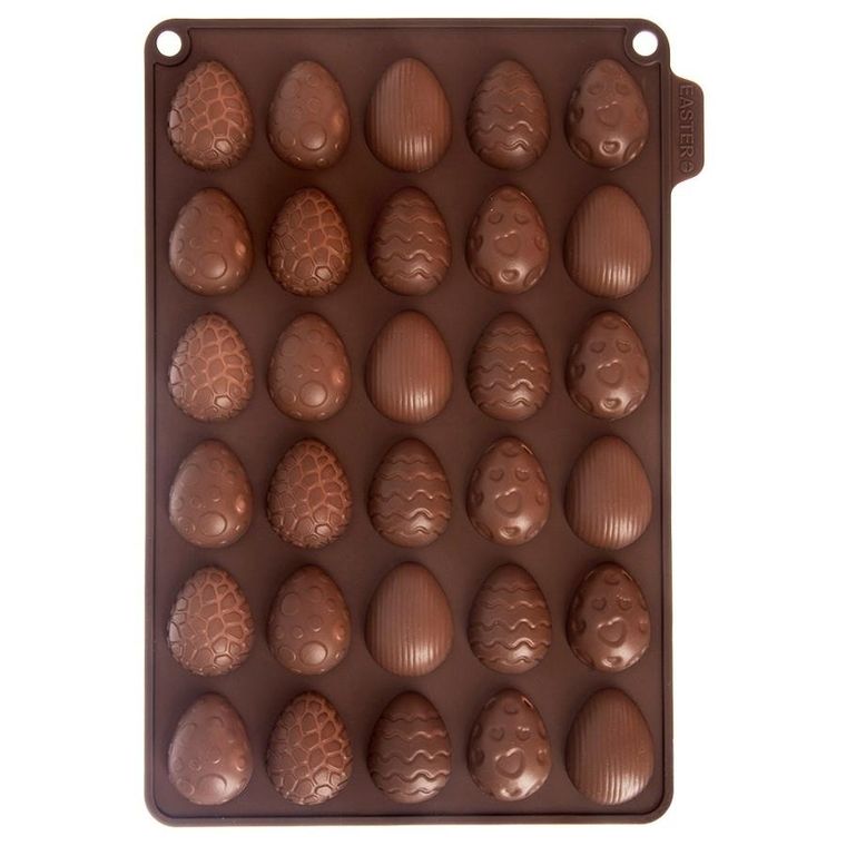 Orion, Sillinie, forma do ciastek i pralin, silikonowa, jajka