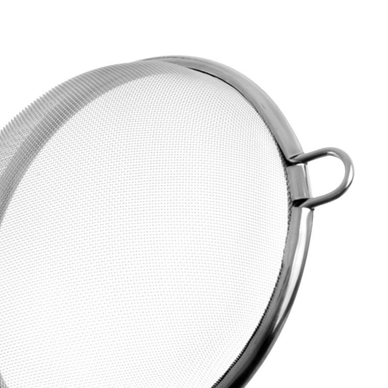 Orion, sitko kuchenne, stalowe z uchwytem, 10 cm