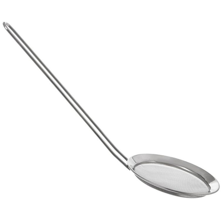 Orion, sitko kuchenne stalowe z uchwytem, 12,5 cm