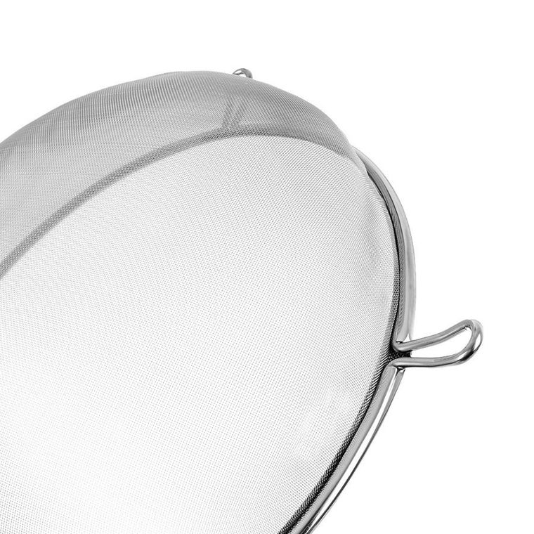 Orion, sitko kuchenne, stalowe z uchwytem, 16 cm