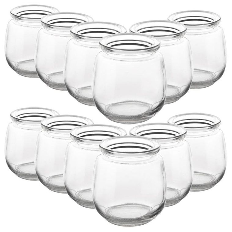 Orion, słoik na jogurt i desery, 130 ml, 12 szt.