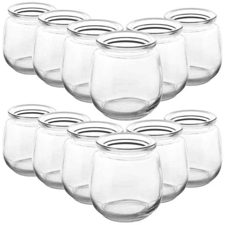 Orion, słoik na jogurt i desery, 300 ml, 12 szt.