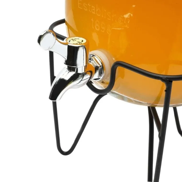 Orion, słój z kranikiem do napojów, stojak, 4l