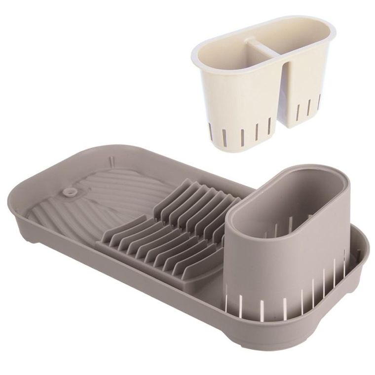 Orion, suszarka na naczynia, brązowa, 39-19,5-11 cm