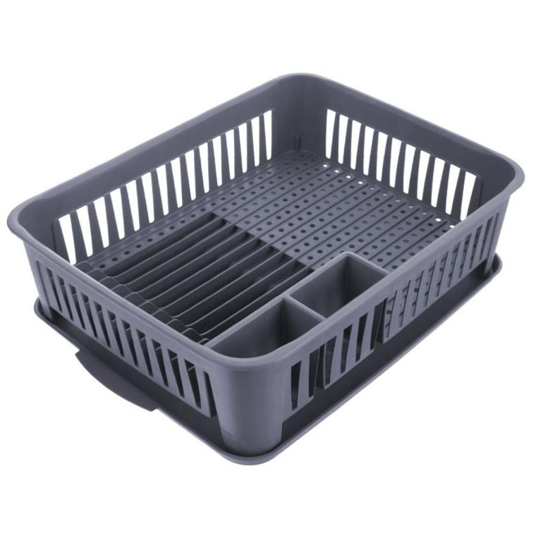 Orion, suszarka na naczynia, szara, 43,5-32-12 cm