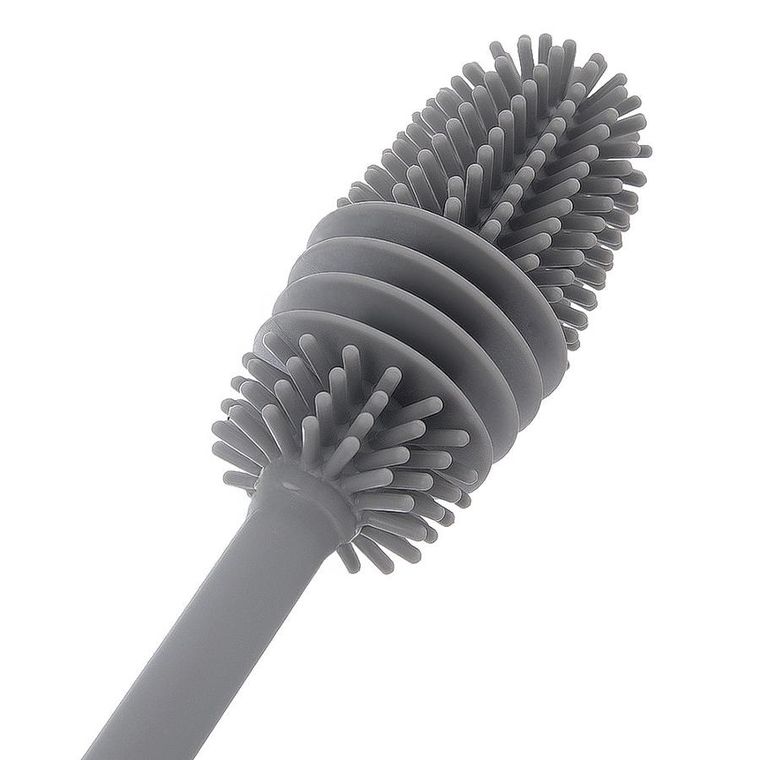 Orion, szczotka do butelek, silikonowa, 32,5 cm