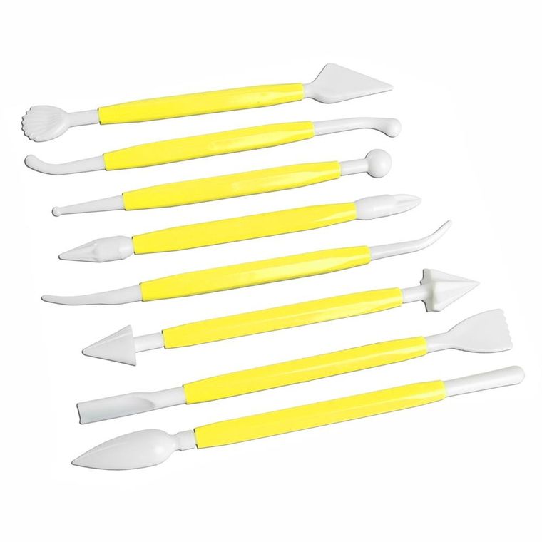 Orion, szpatułki patyczki do dekoracji tortów, 8 szt.