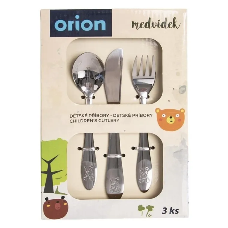 Orion, sztućce dla dzieci, 3 elementy