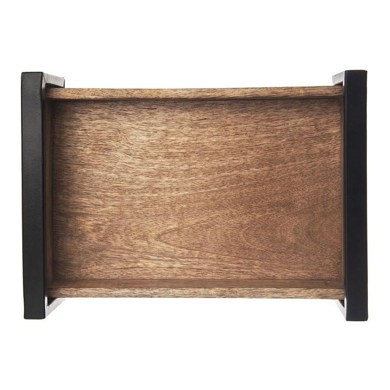 Orion, taca do serwowania drewniana, Mango, 30.5-22 cm