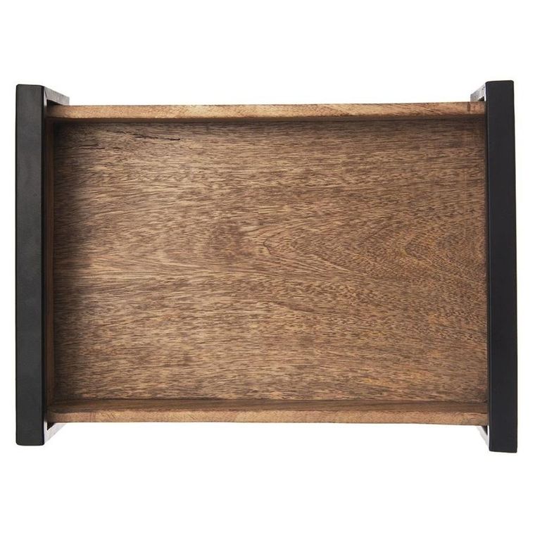 Orion, taca do serwowania drewniana, Mango, 35.5-27 cm