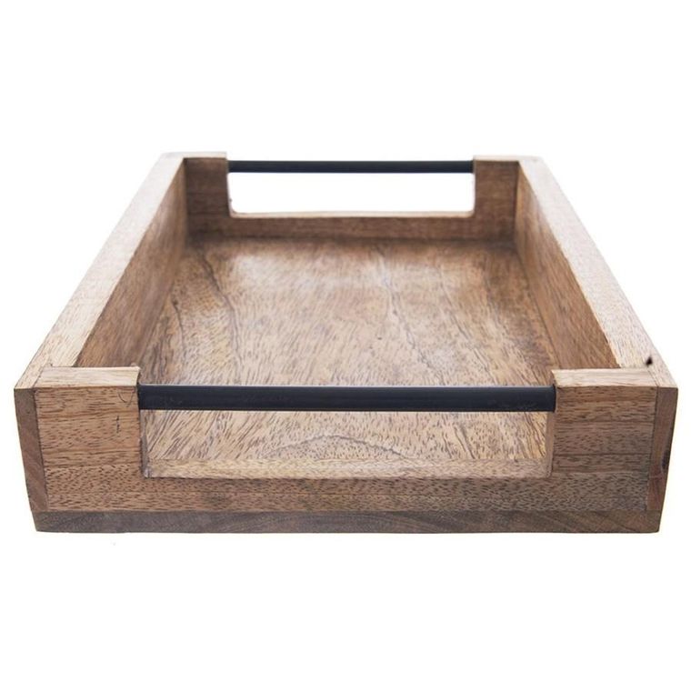 Orion, taca do serwowania, drewniana, mango, 40,5-30,5-6 cm