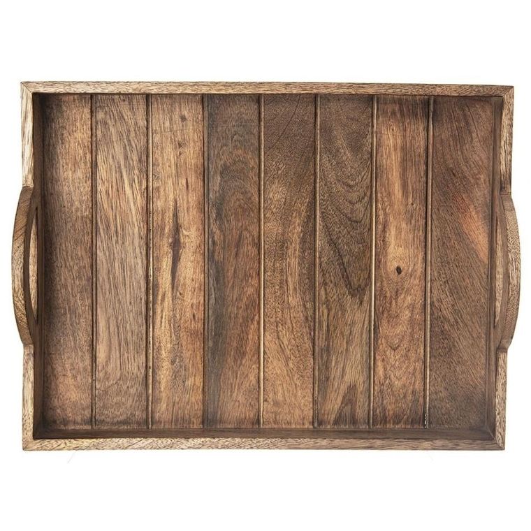 Orion, taca do serwowania drewniana, Mango, 40.5-30.5 cm