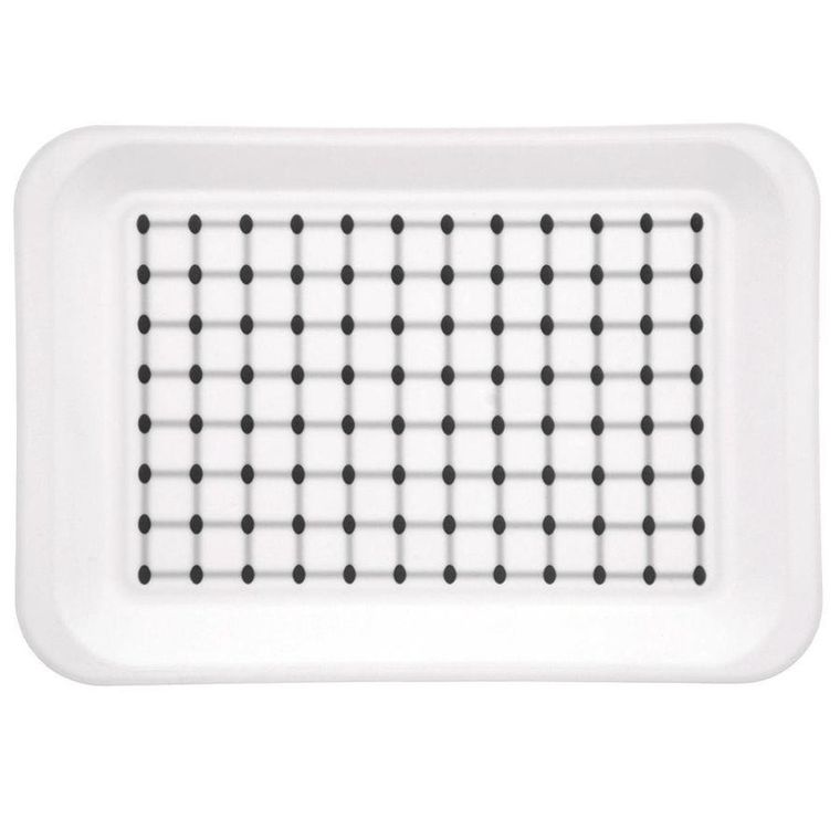 Orion, taca kuchenna do serwowania, biała, 33-23 cm